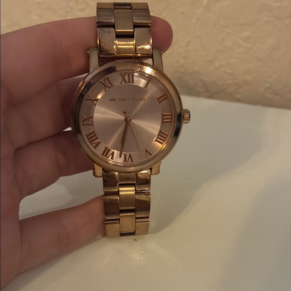 Michael Kors Rose Gold Tone Watch